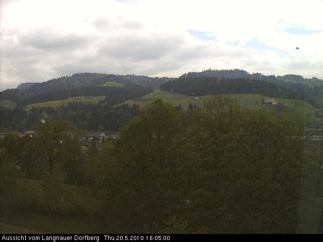 Webcam-Bild: Aussicht vom Dorfberg in Langnau 20100520-160500