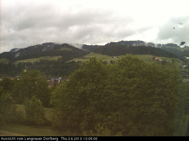 Webcam-Bild: Aussicht vom Dorfberg in Langnau 20100603-100500