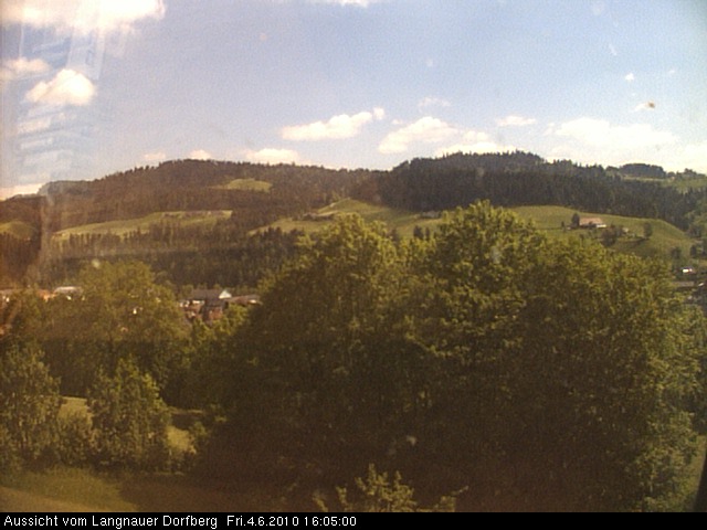 Webcam-Bild: Aussicht vom Dorfberg in Langnau 20100604-160500