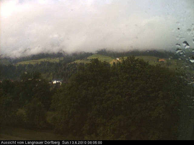 Webcam-Bild: Aussicht vom Dorfberg in Langnau 20100613-080500