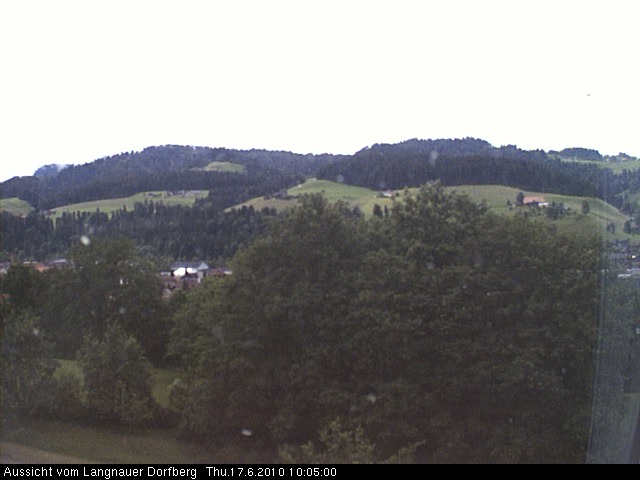 Webcam-Bild: Aussicht vom Dorfberg in Langnau 20100617-100500