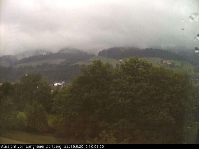 Webcam-Bild: Aussicht vom Dorfberg in Langnau 20100619-100500