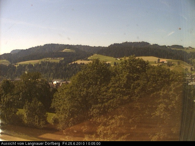 Webcam-Bild: Aussicht vom Dorfberg in Langnau 20100625-100500