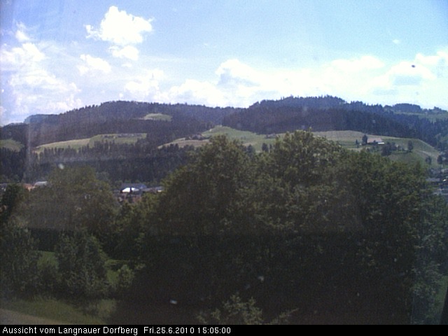 Webcam-Bild: Aussicht vom Dorfberg in Langnau 20100625-150500