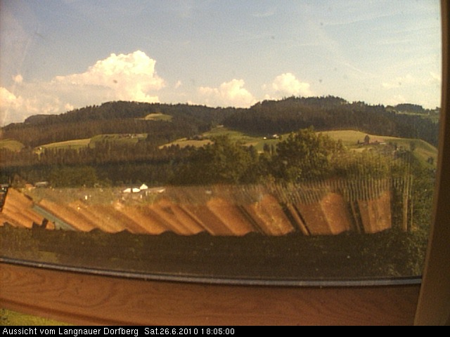 Webcam-Bild: Aussicht vom Dorfberg in Langnau 20100626-180500