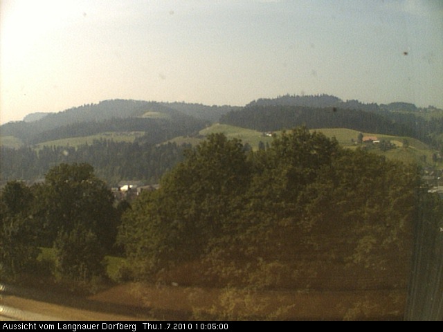 Webcam-Bild: Aussicht vom Dorfberg in Langnau 20100701-100500