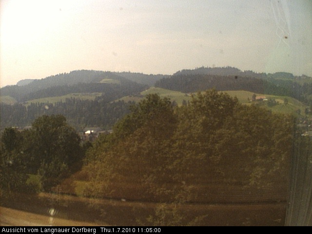 Webcam-Bild: Aussicht vom Dorfberg in Langnau 20100701-110500