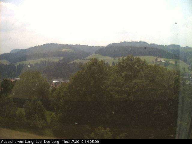 Webcam-Bild: Aussicht vom Dorfberg in Langnau 20100701-140500