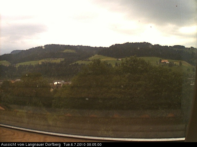 Webcam-Bild: Aussicht vom Dorfberg in Langnau 20100706-080500