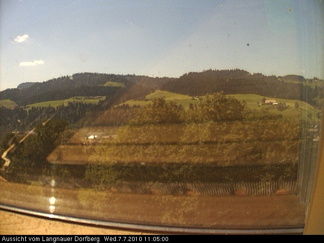 Webcam-Bild: Aussicht vom Dorfberg in Langnau 20100707-110500