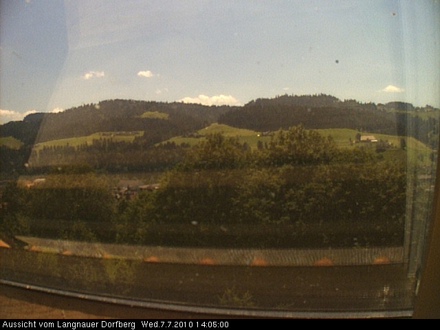 Webcam-Bild: Aussicht vom Dorfberg in Langnau 20100707-140500