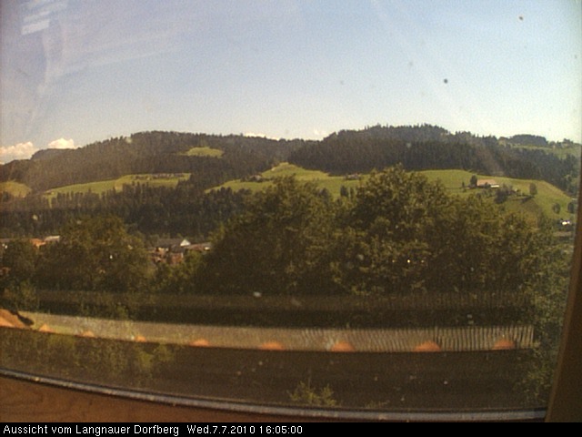 Webcam-Bild: Aussicht vom Dorfberg in Langnau 20100707-160500