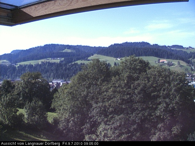 Webcam-Bild: Aussicht vom Dorfberg in Langnau 20100709-090500