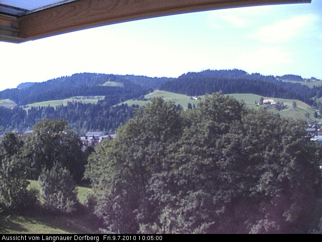 Webcam-Bild: Aussicht vom Dorfberg in Langnau 20100709-100500