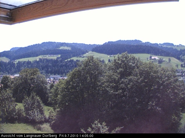 Webcam-Bild: Aussicht vom Dorfberg in Langnau 20100709-140500