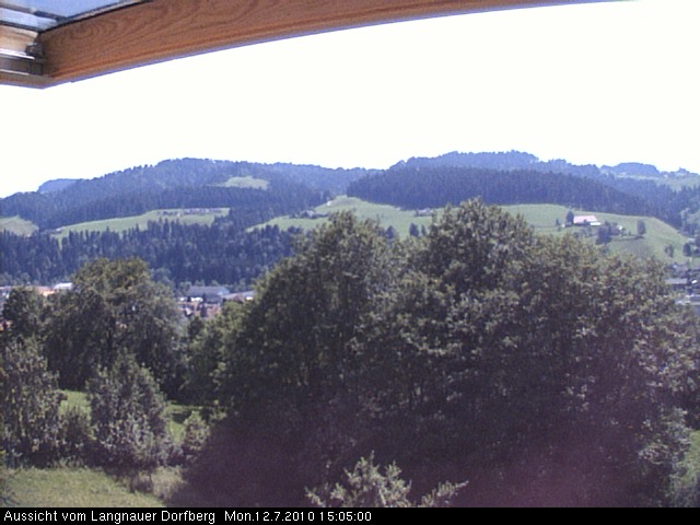 Webcam-Bild: Aussicht vom Dorfberg in Langnau 20100712-150500