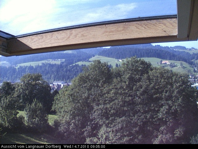 Webcam-Bild: Aussicht vom Dorfberg in Langnau 20100714-090500