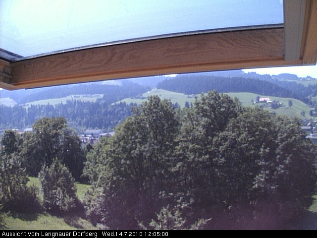 Webcam-Bild: Aussicht vom Dorfberg in Langnau 20100714-120500
