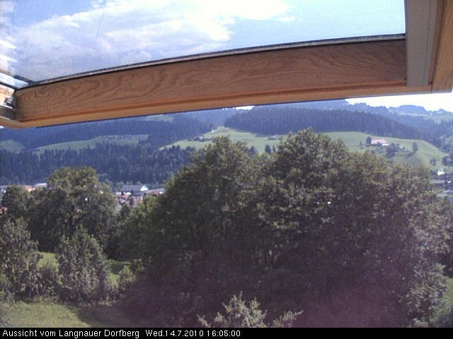 Webcam-Bild: Aussicht vom Dorfberg in Langnau 20100714-160500