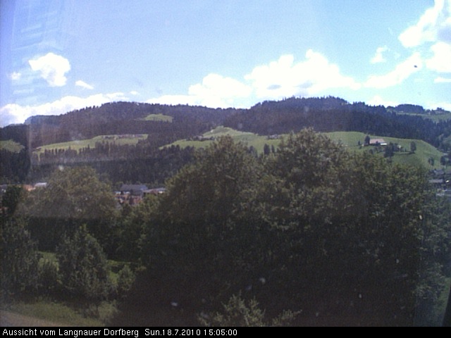Webcam-Bild: Aussicht vom Dorfberg in Langnau 20100718-150500