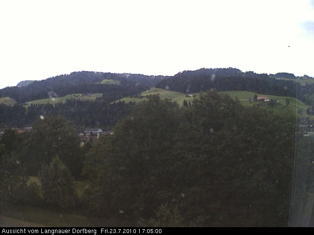 Webcam-Bild: Aussicht vom Dorfberg in Langnau 20100723-170500