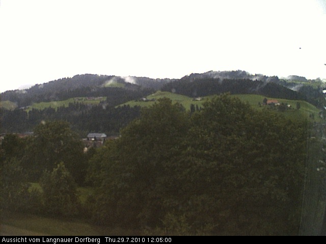 Webcam-Bild: Aussicht vom Dorfberg in Langnau 20100729-120500