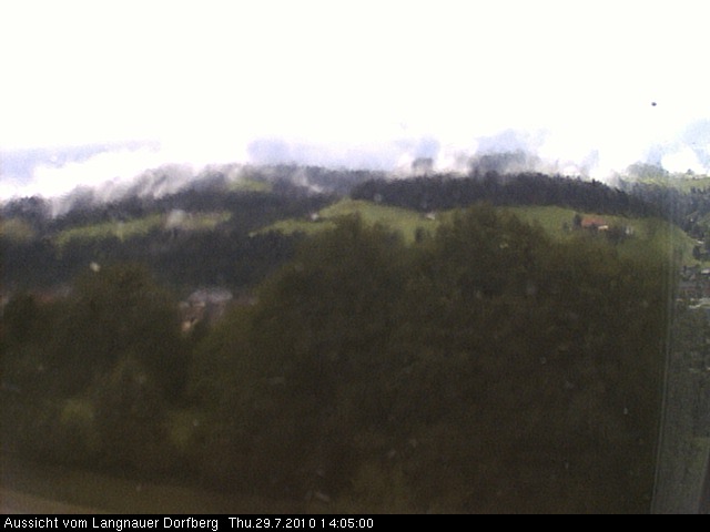 Webcam-Bild: Aussicht vom Dorfberg in Langnau 20100729-140500