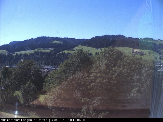 Webcam-Bild: Aussicht vom Dorfberg in Langnau 20100731-110500