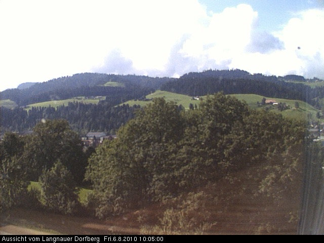 Webcam-Bild: Aussicht vom Dorfberg in Langnau 20100806-100500