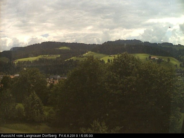 Webcam-Bild: Aussicht vom Dorfberg in Langnau 20100806-150500