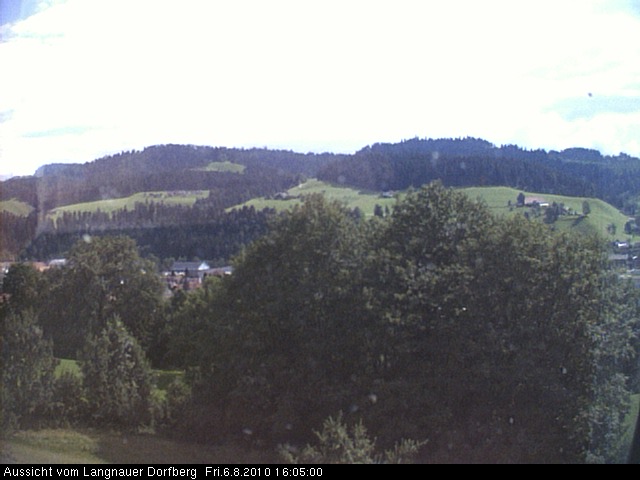 Webcam-Bild: Aussicht vom Dorfberg in Langnau 20100806-160500