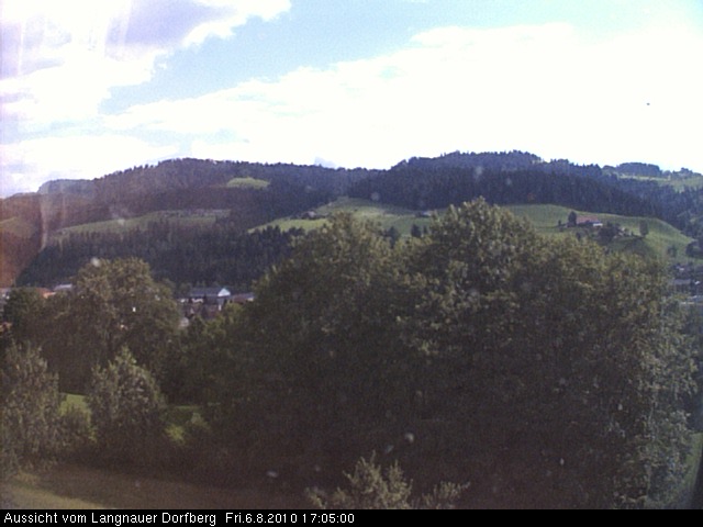 Webcam-Bild: Aussicht vom Dorfberg in Langnau 20100806-170500