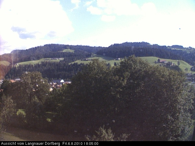 Webcam-Bild: Aussicht vom Dorfberg in Langnau 20100806-180500