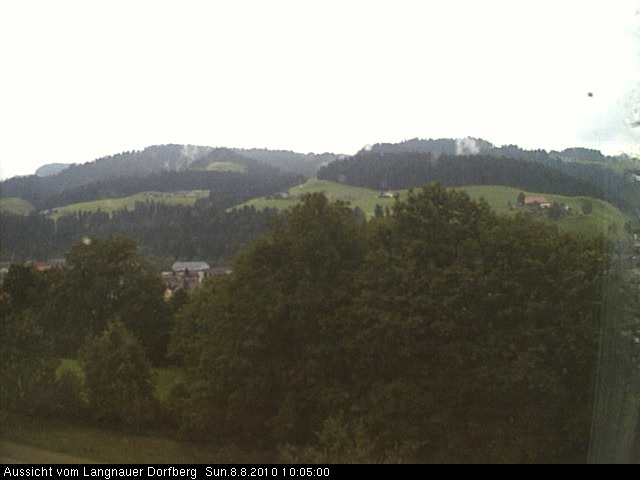 Webcam-Bild: Aussicht vom Dorfberg in Langnau 20100808-100500