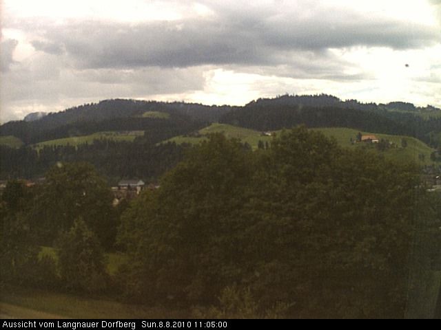 Webcam-Bild: Aussicht vom Dorfberg in Langnau 20100808-110500
