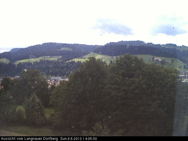 Webcam-Bild: Aussicht vom Dorfberg in Langnau 20100808-140500