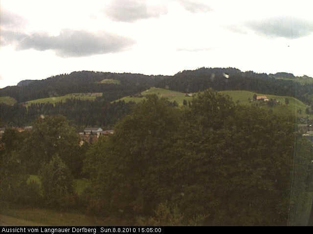 Webcam-Bild: Aussicht vom Dorfberg in Langnau 20100808-150500