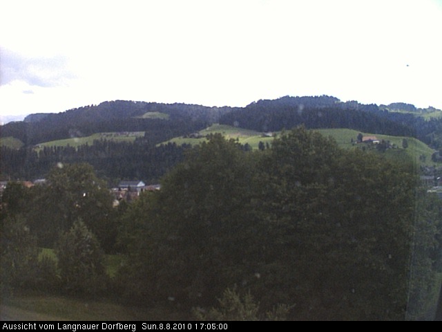 Webcam-Bild: Aussicht vom Dorfberg in Langnau 20100808-170500