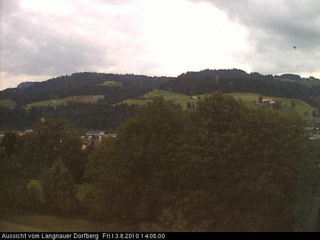 Webcam-Bild: Aussicht vom Dorfberg in Langnau 20100813-140500