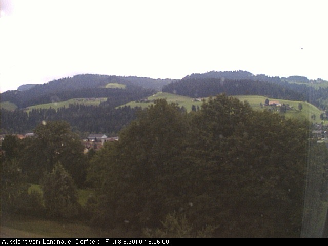 Webcam-Bild: Aussicht vom Dorfberg in Langnau 20100813-150500