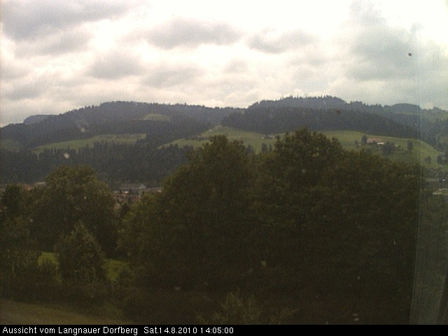 Webcam-Bild: Aussicht vom Dorfberg in Langnau 20100814-140500