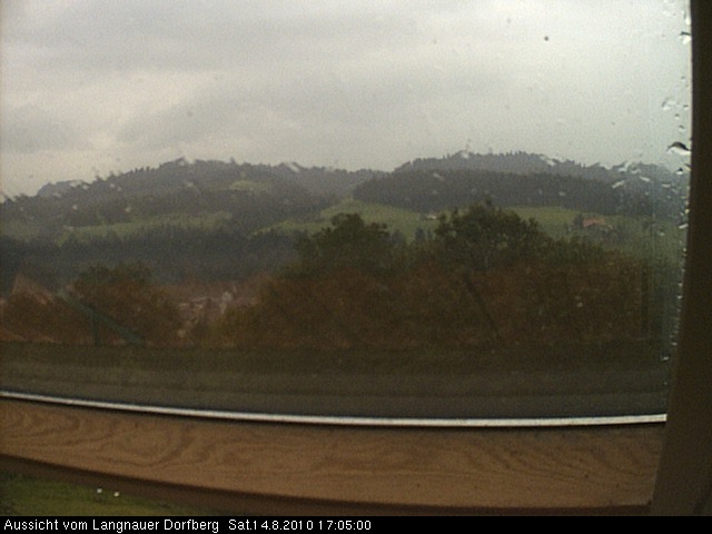 Webcam-Bild: Aussicht vom Dorfberg in Langnau 20100814-170500