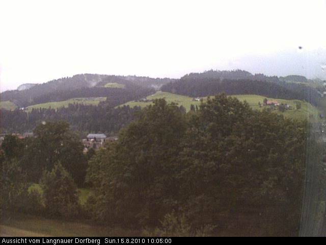 Webcam-Bild: Aussicht vom Dorfberg in Langnau 20100815-100500