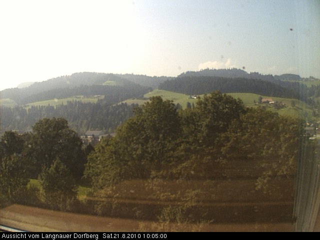 Webcam-Bild: Aussicht vom Dorfberg in Langnau 20100821-100500