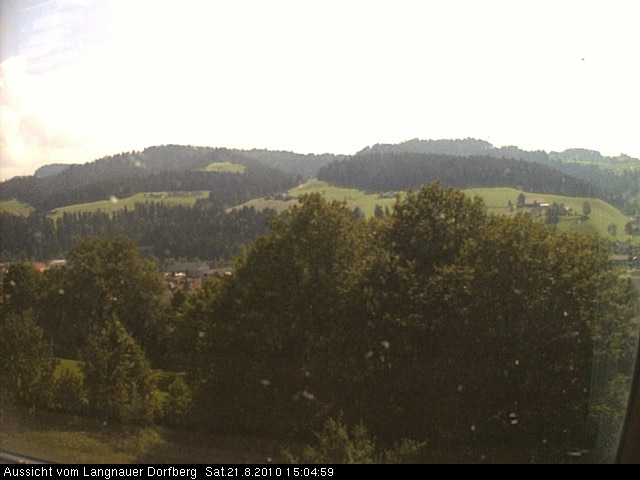 Webcam-Bild: Aussicht vom Dorfberg in Langnau 20100821-150500