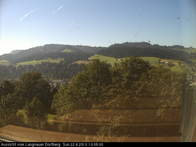 Webcam-Bild: Aussicht vom Dorfberg in Langnau 20100822-100500
