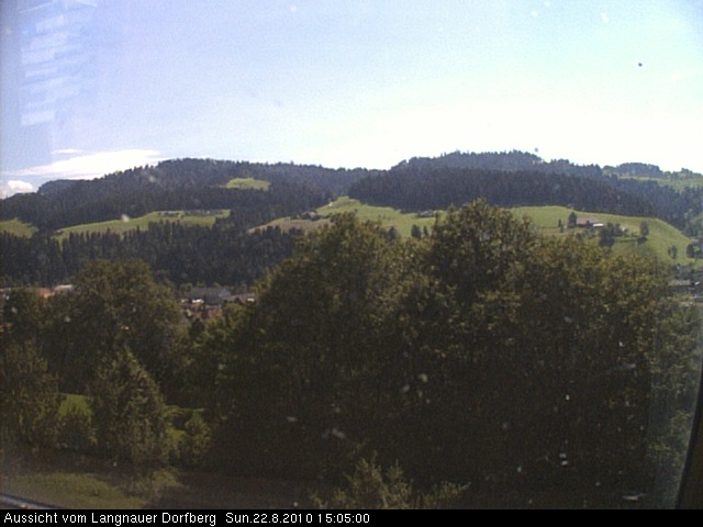 Webcam-Bild: Aussicht vom Dorfberg in Langnau 20100822-150500