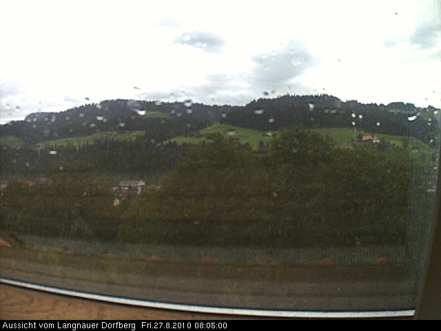 Webcam-Bild: Aussicht vom Dorfberg in Langnau 20100827-080500