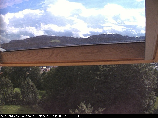 Webcam-Bild: Aussicht vom Dorfberg in Langnau 20100827-160500