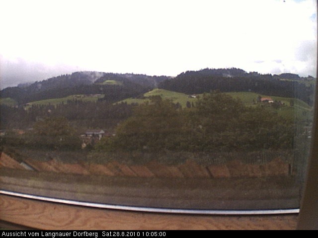 Webcam-Bild: Aussicht vom Dorfberg in Langnau 20100828-100500